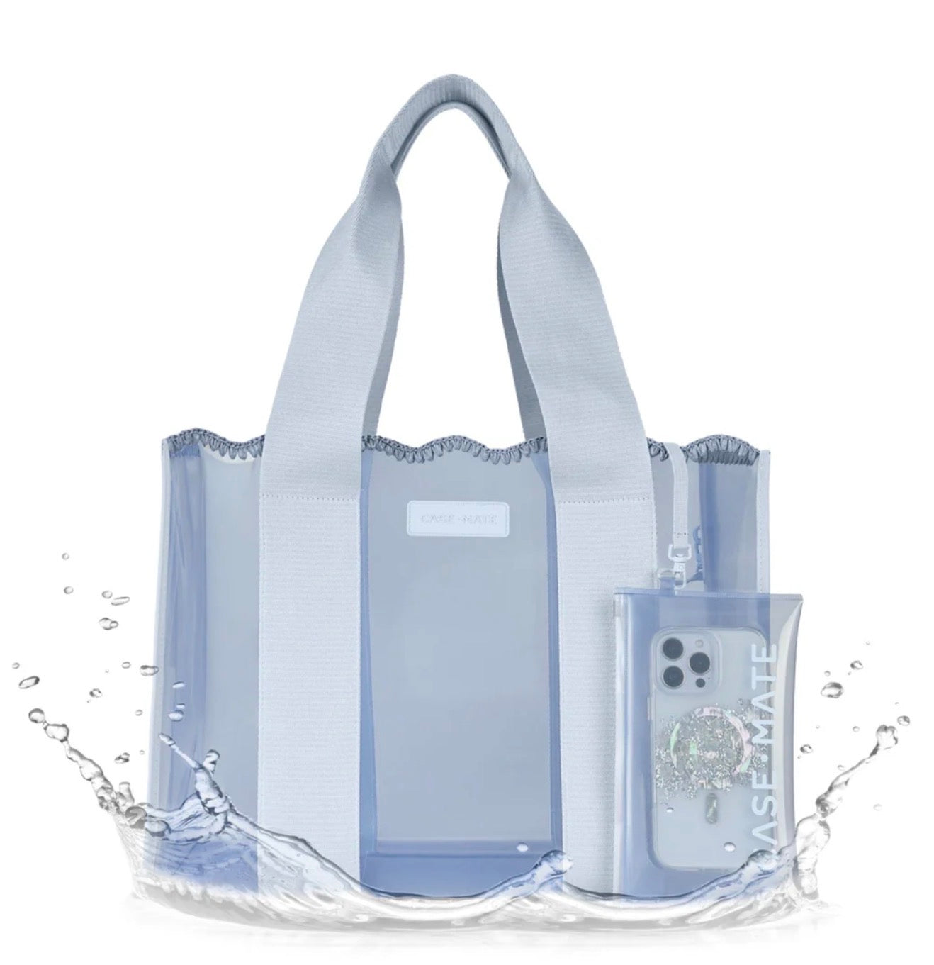 Carolina Blue Jelly Tote- Case Mate