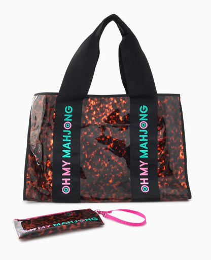 Tortoise Beach Bag- Oh My Mahjong