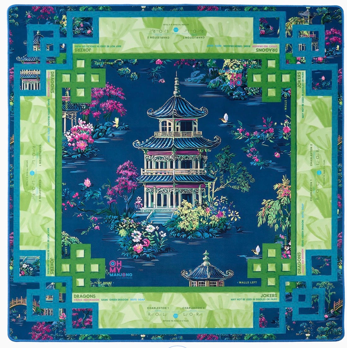 Elysium Mat in Tube - Oh My Mahjong