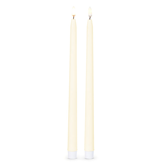 12.5 Ivory Taper Luminesce Candle