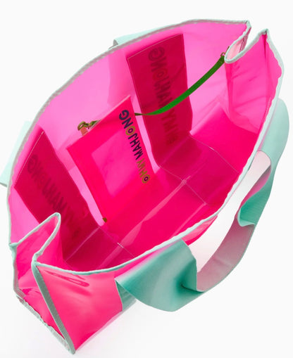 Pink Beach Bag - Oh My Mahjong