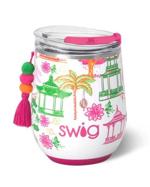 Pagoda Paradise Stemless Wine 12oz