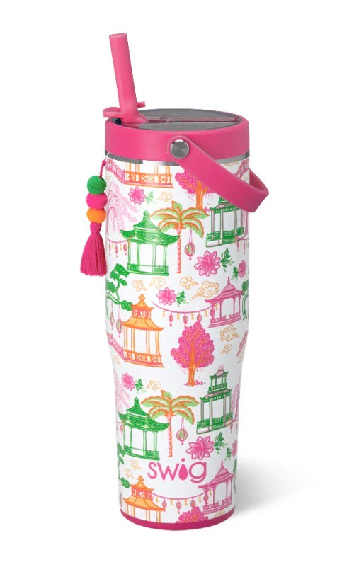Pagoda Paradise To-go Tumbler 32oz