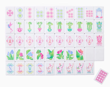 Poppy Debutante Tile Set- Oh My Mahjong
