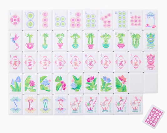 Poppy Debutante Tile Set- Oh My Mahjong