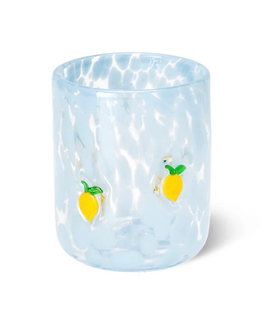 Lemon Meringue Charm Glass 17oz