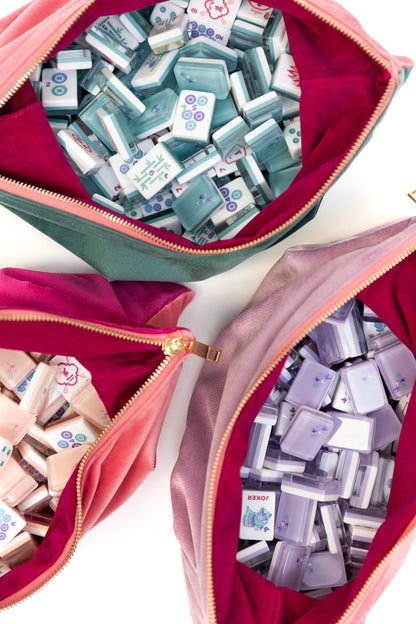Classic Velvet Tile Bag - Bam Bird Boutique