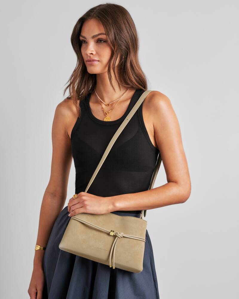 Lori Suedette Crossbody Bag-Desert Sand