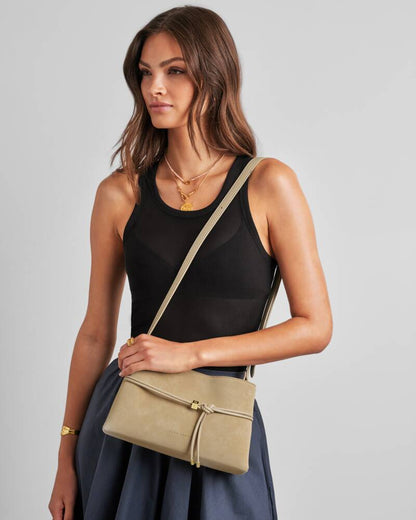 Lori Suedette Crossbody Bag-Desert Sand