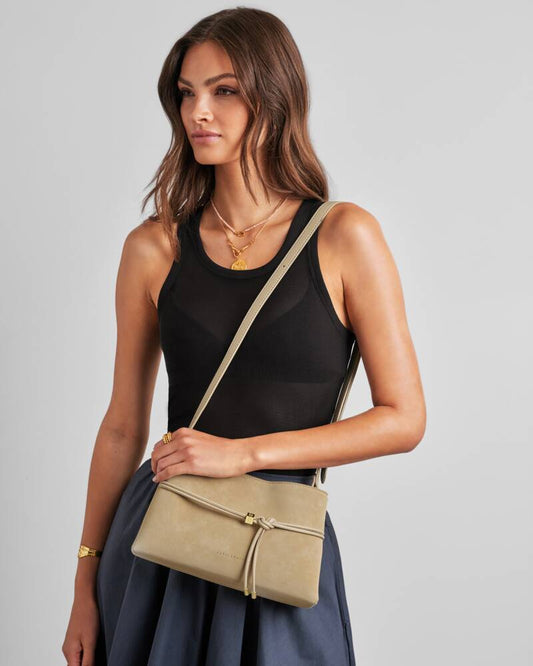 Lori Suedette Crossbody Bag-Desert Sand