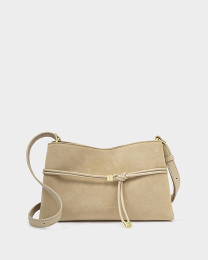 Lori Suedette Crossbody Bag-Desert Sand