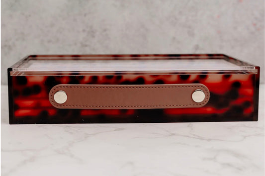 Tortoise Acrylic Box - Miss Mahjong