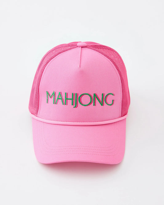 Pink Mahjong Hat- Oh My Mahjong