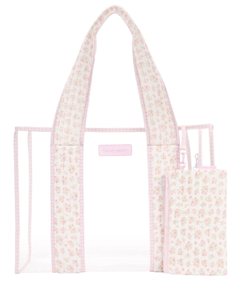 Quilted Ditsy Floral Jelly Tote