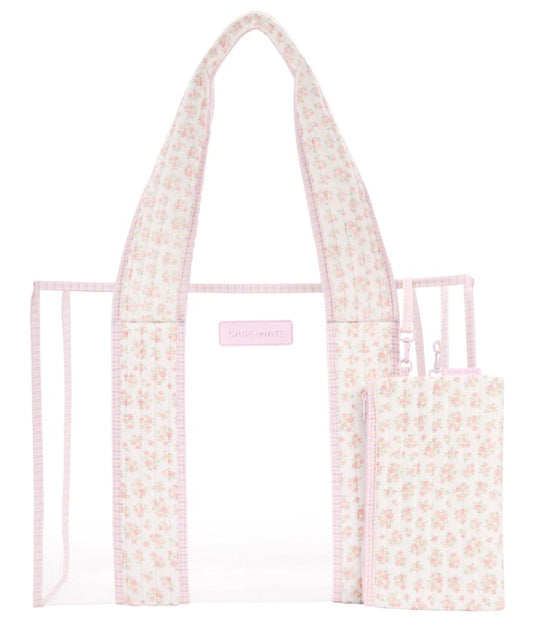 Quilted Ditsy Floral Jelly Tote