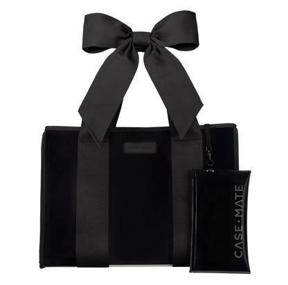 Midnight Bow Jelly Tote