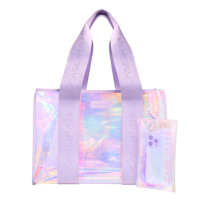 Soap Bubble Iridescent Jelly Tote