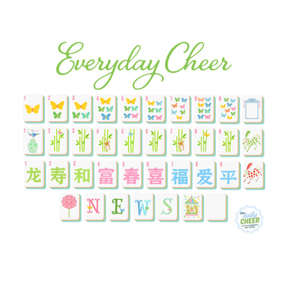 Everyday Cheer Mahjong Tiles