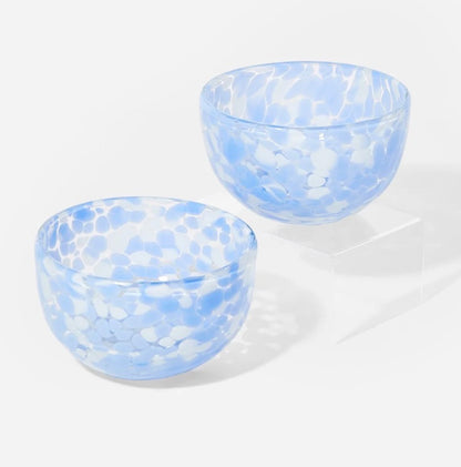 Hand Blown Glass Tidbit Bowl