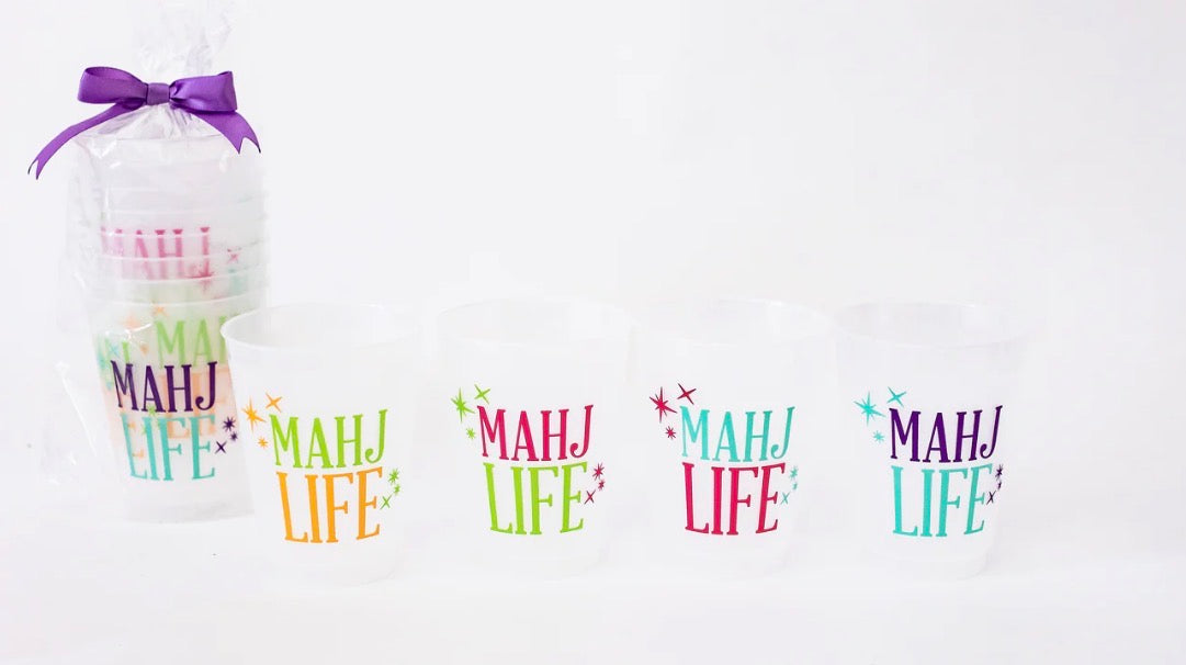 Mahj Life Frost Flex Cups Bird Bam