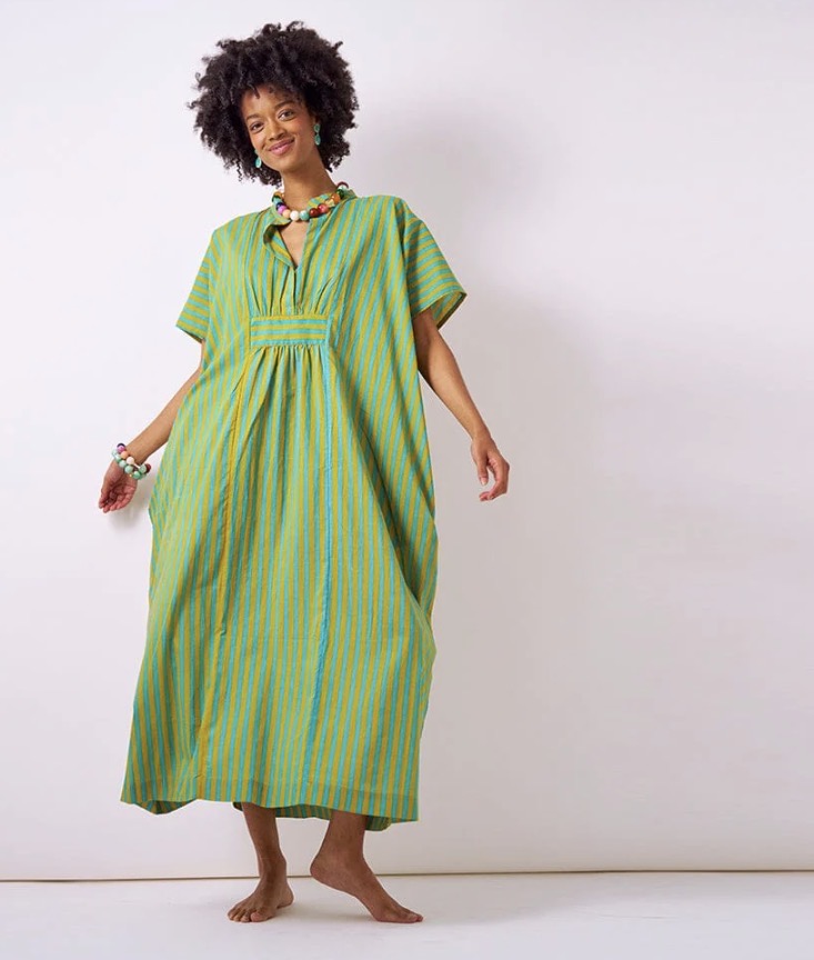 Margot Stripe Kaftan