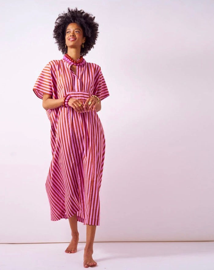 Margot Stripe Kaftan