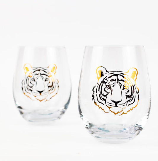 Tiger Wine Glass Gift Set- Royal Standard