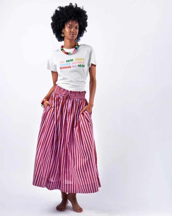 Keaton Stripe Skirt
