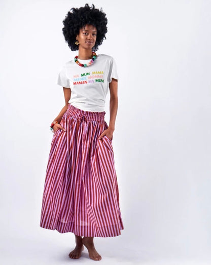 Keaton Stripe Skirt