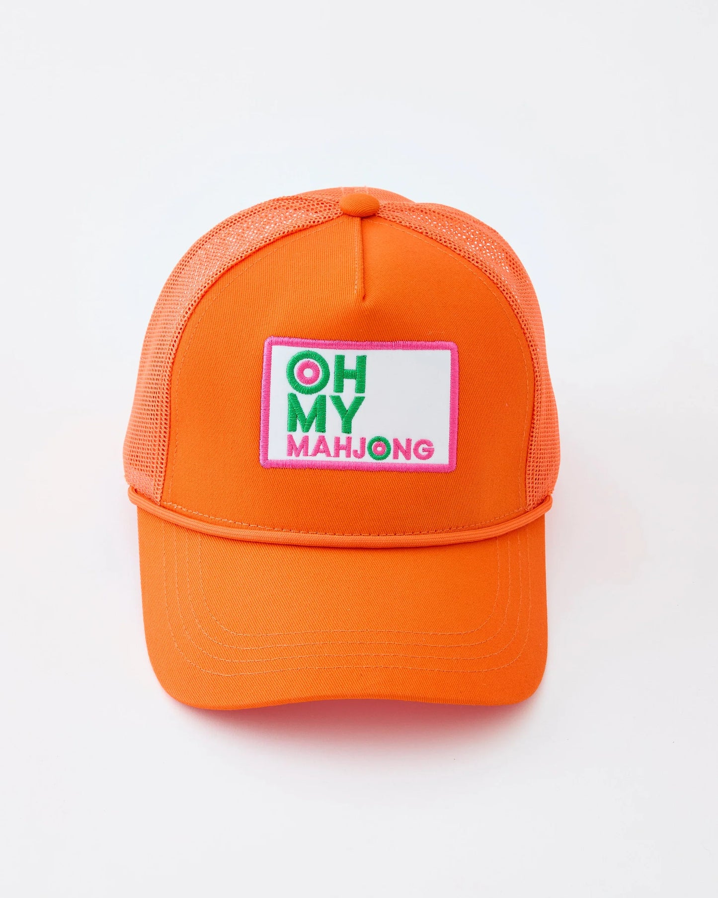 Orange Oh My Mahjong Hat