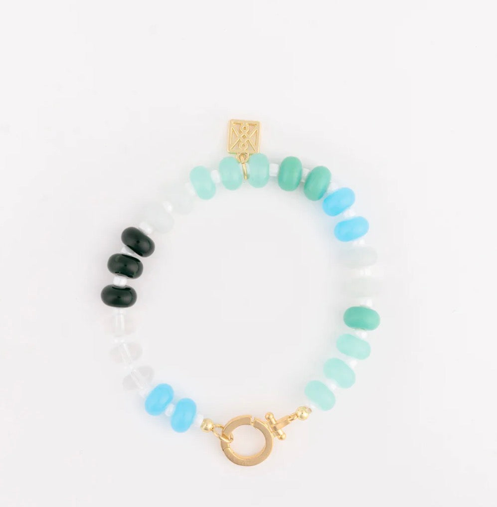 Thea Stone Charm Bracelet Multi