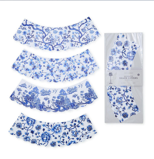 Chinoiserie Paper Shade Cover