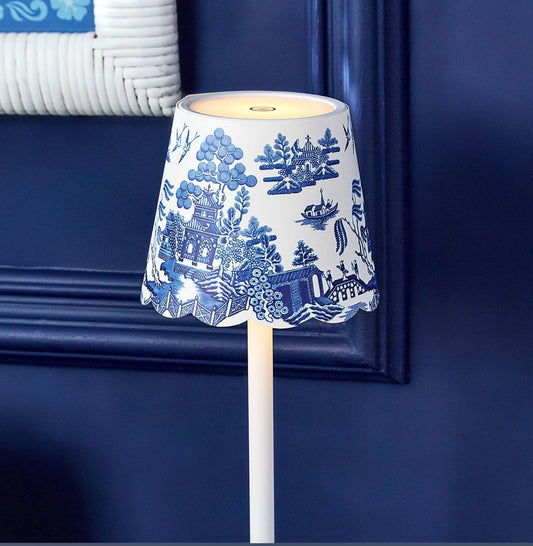 Chinoiserie Paper Shade Cover