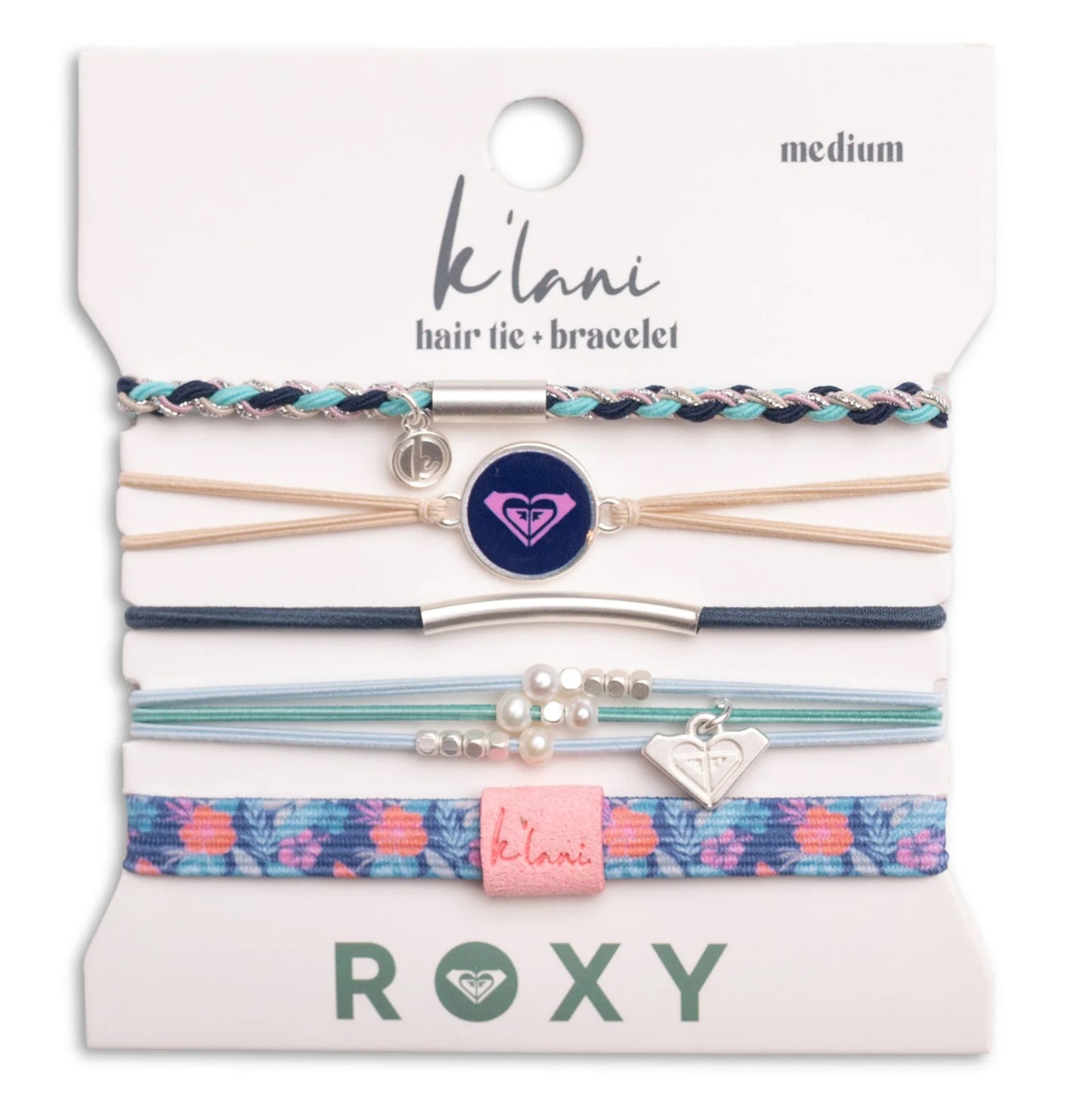 K’lani x Roxy Ocean Bloom - Hair Tie Bracelet