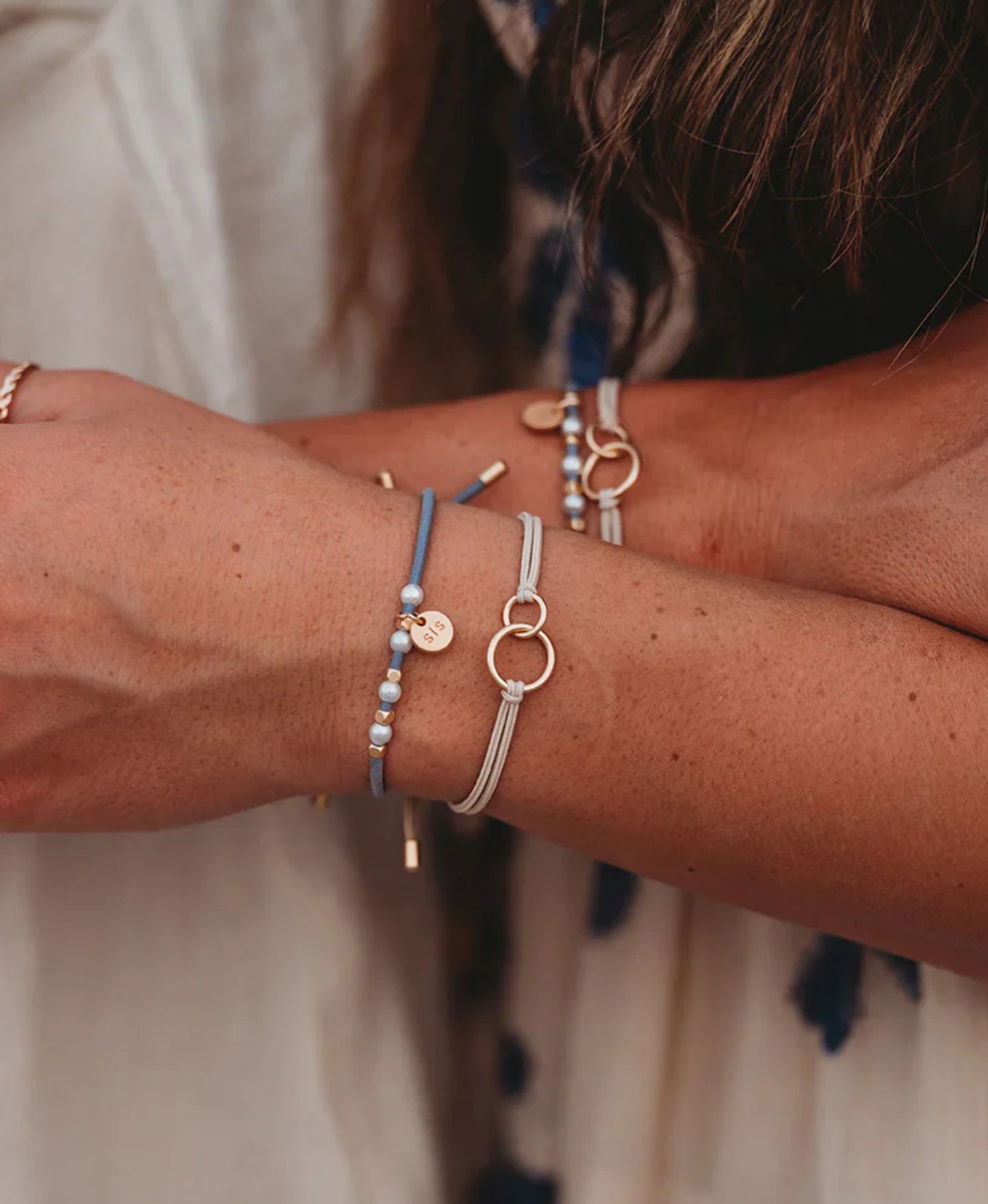 Sister Hair Tie Bracelet Set