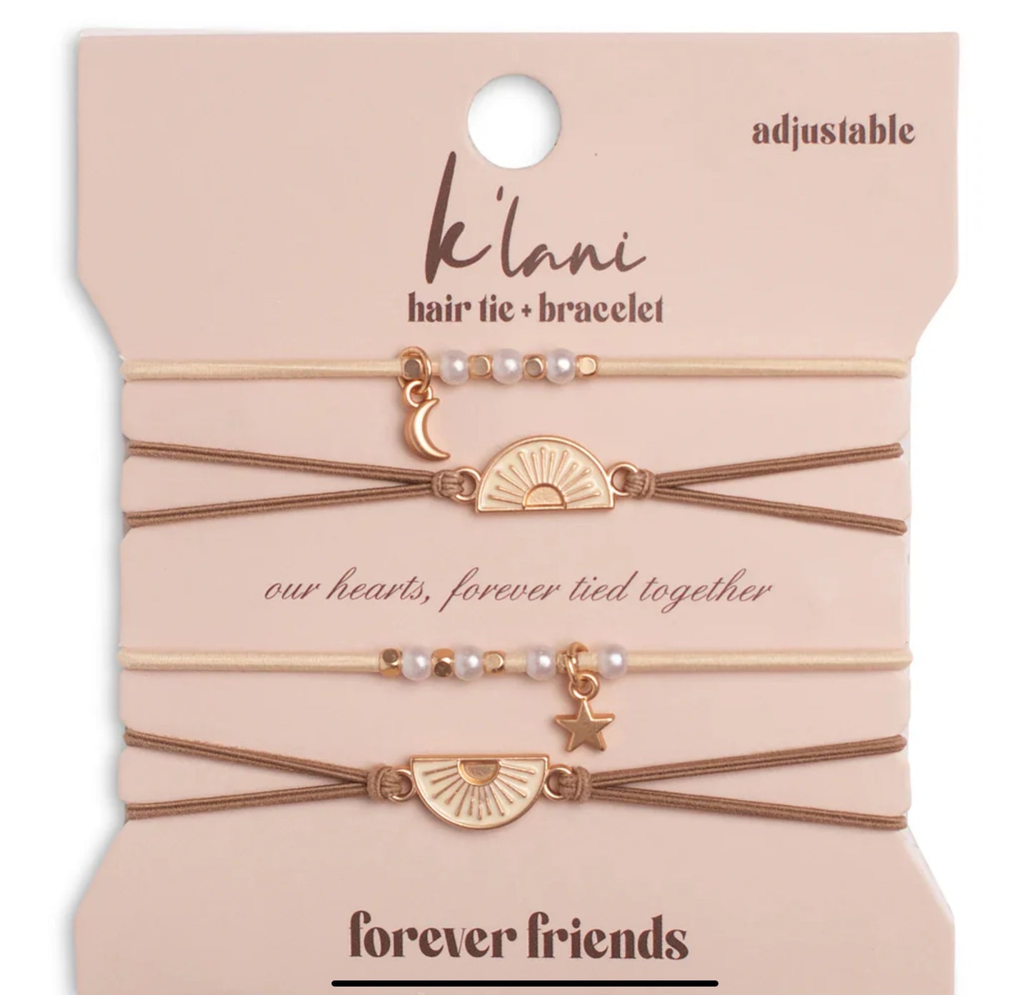 Forever Friends Hair Tie Bracelet