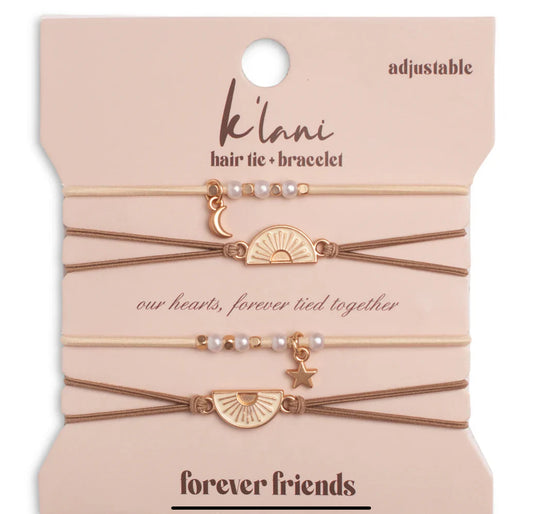 Forever Friends Hair Tie Bracelet