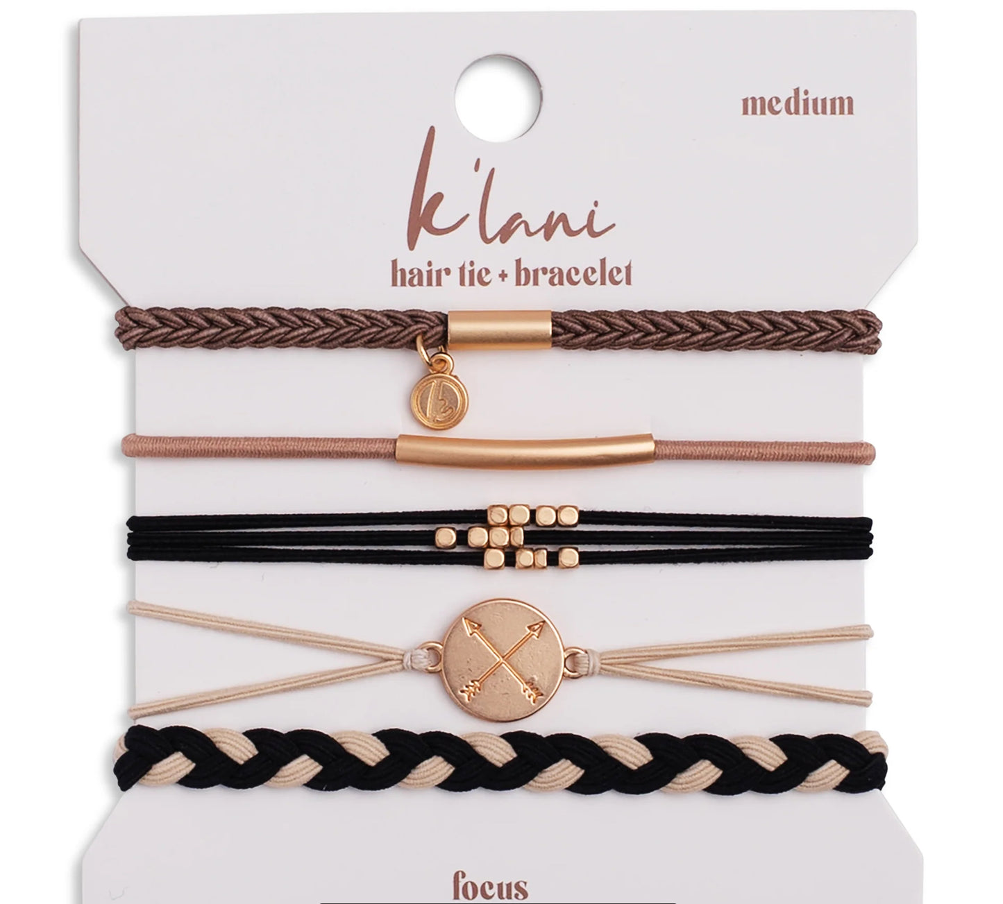 Focus Hair Tie Bracelet