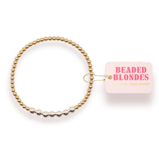 Lucky Bracelet in Mixed Metal