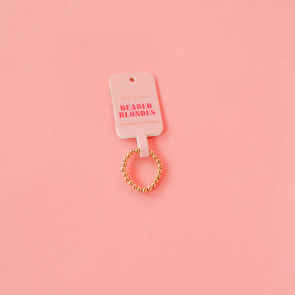 Lauren 3mm Beaded Band Ring