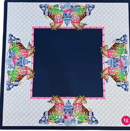 Mahjong Mat Chinoiserie
