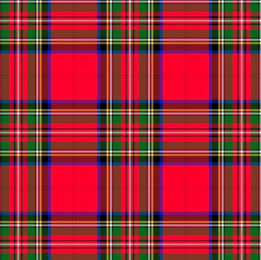 Red and Green Christmas Tartan Prosecco Bottle Wrap