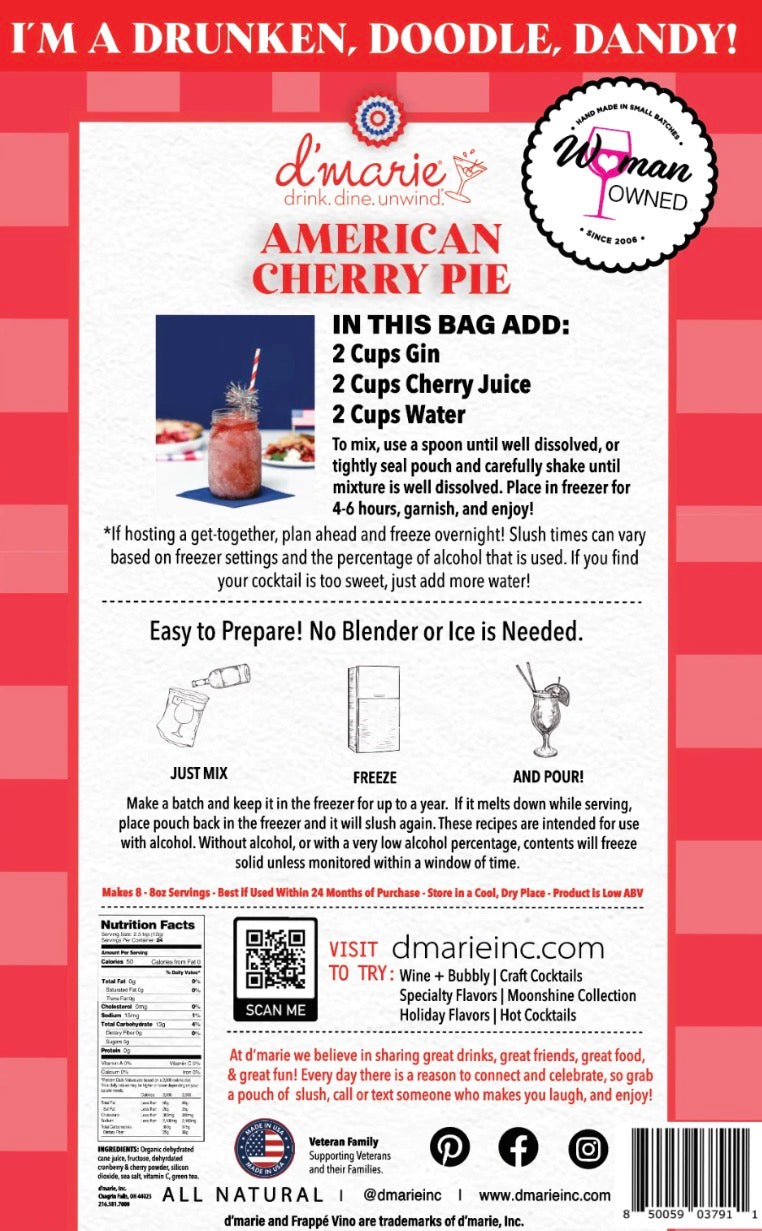 American Cherry Pie 10oz