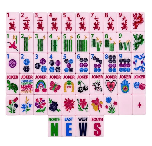 Lucky Charms Mahjong Tile Set- Bespoke Mahjong