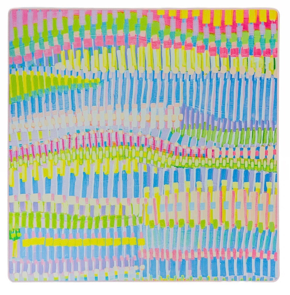 Bright Abstract Mat - Bam Bird Boutique