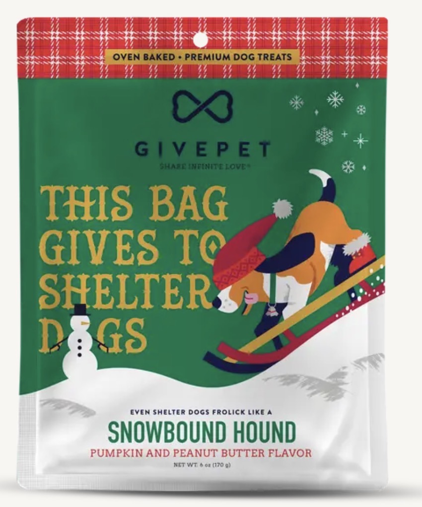 Snowbound Hound Dog Biscuits 6 oz. Bag