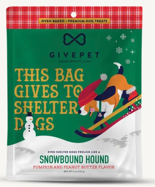 Snowbound Hound Dog Biscuits 6 oz. Bag