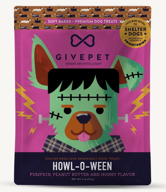 Howl-O-Ween Soft Baked Treats 6 oz. Bag