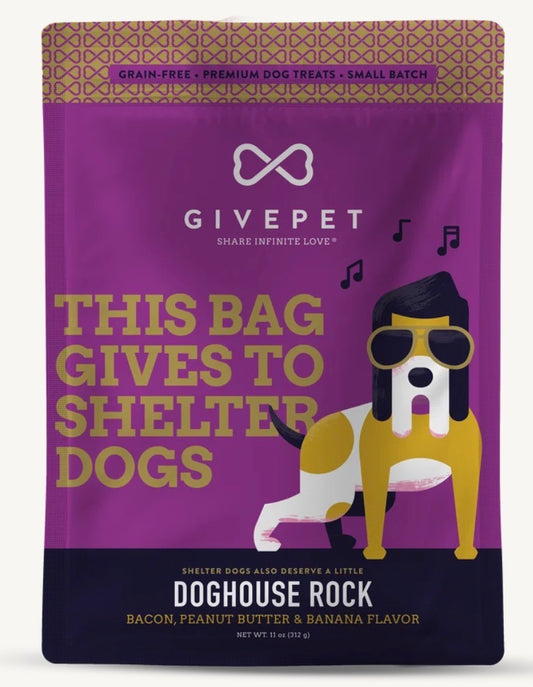 Doghouse Rock Baked Biscuits 11 oz. Bag