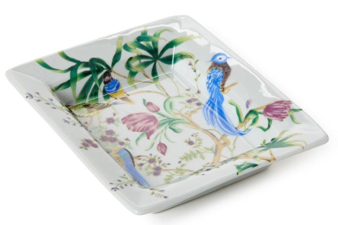 Bird & Blossom Chinoiserie Decorative Tray
